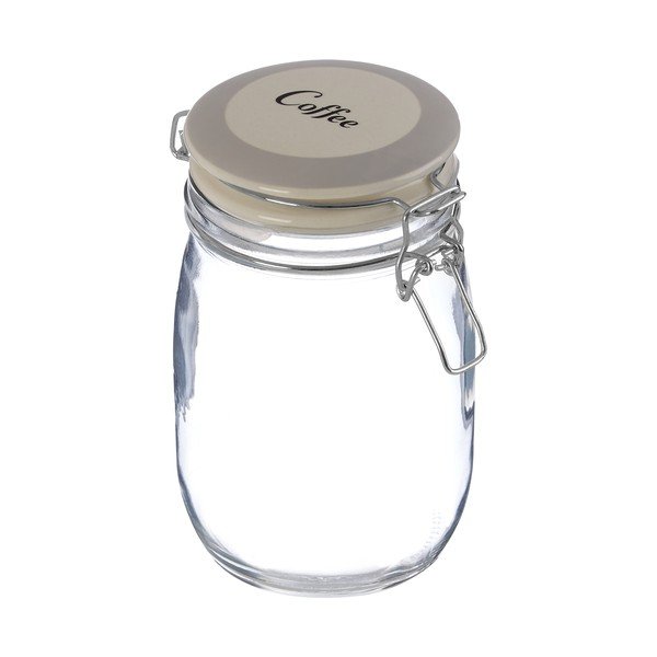 Iš stiklo  maisto laikymo indas kavai Grocer – Premier Housewares-image-1