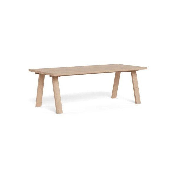 Prailginamas valgomojo stalas iš medienos lukšto 100x220 cm Lamberth – Actona