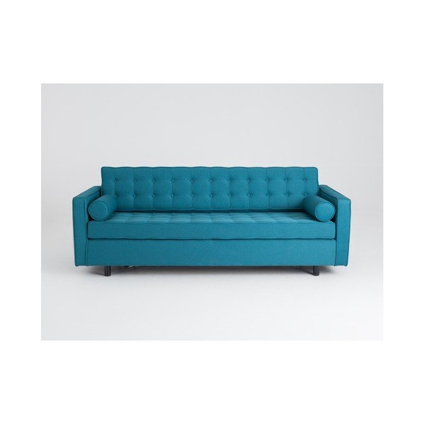 Turkio spalvos trijų vietų sofa Individualizuotos formos tema-image-1