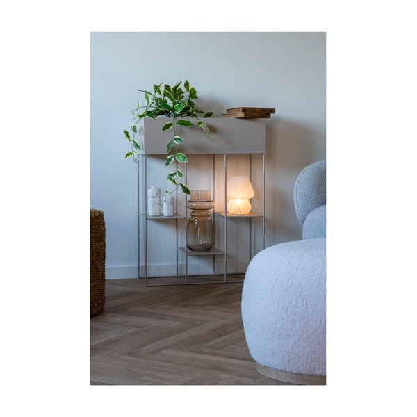 Iš stiklo  vaza šviesiai rudos spalvos (aukštis 31 cm) – House Nordic-image-3