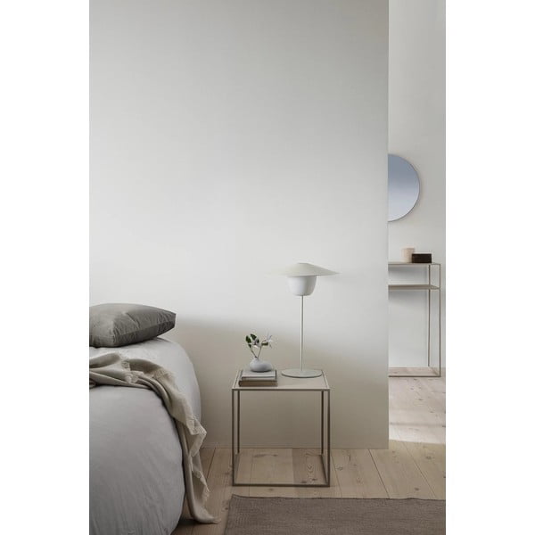 Iš porceliano  vaza šviesiai pilkos spalvos (aukštis 13 cm) Nona – Blomus-image-4