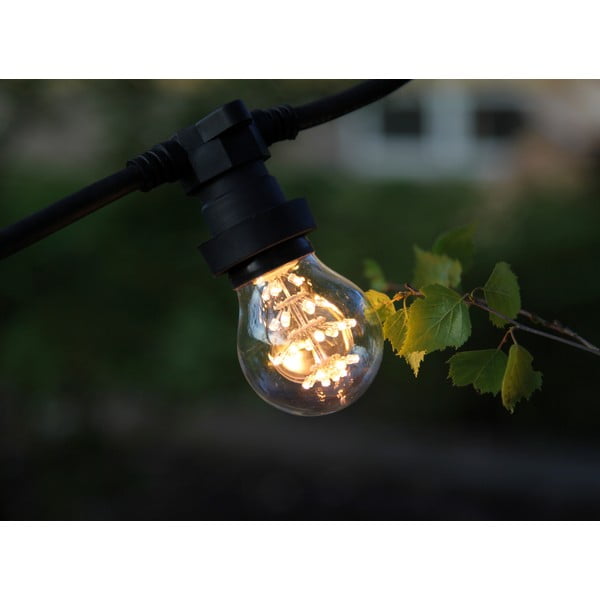 Star Trading Connecta juodos lempučių girlianda, ilgis 7 m-image-2