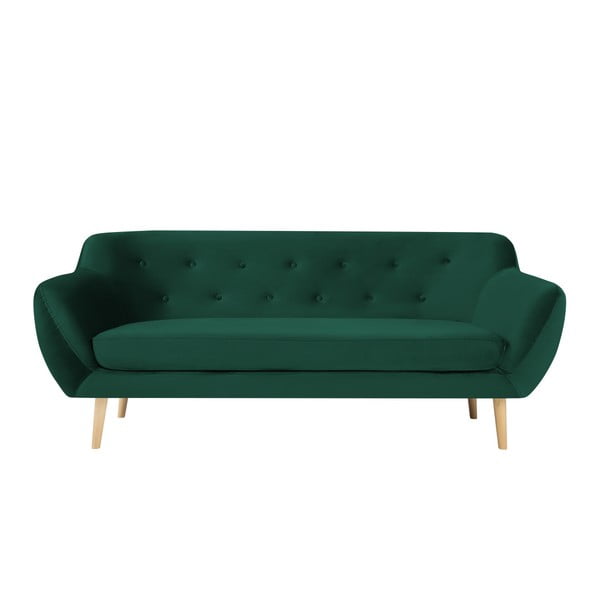 Žalia trijų vietų sofa Mazzini Sofas Amelie