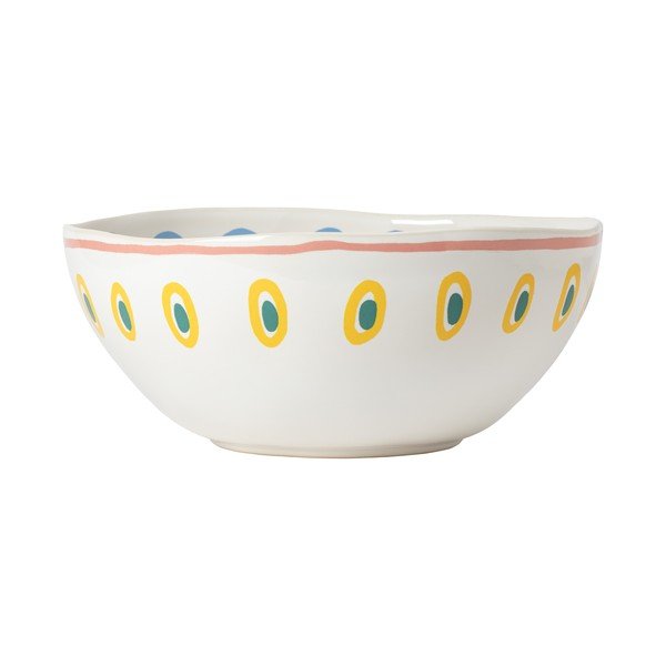 Baltos spalvos iš akmens masės dubuo ø 28 cm Summer Bliss – Costa Nova-image-3