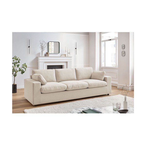 Smėlio spalvos sofa 250 cm Belair – Bobochic Paris-image-1