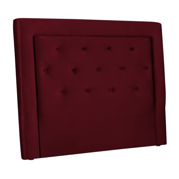 Vyno raudonos spalvos galvūgalio lova "Cosmopolitan Design Cloud", plotis 160 cm