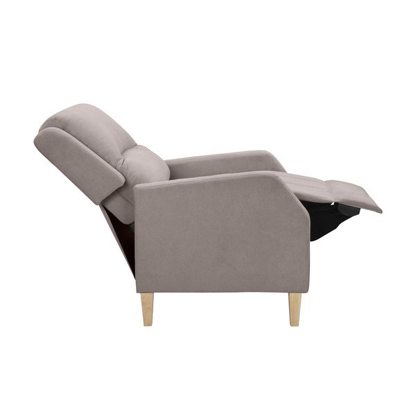 Atpalaiduojantis krėslas pilkos spalvos Dina – Støraa-image-1