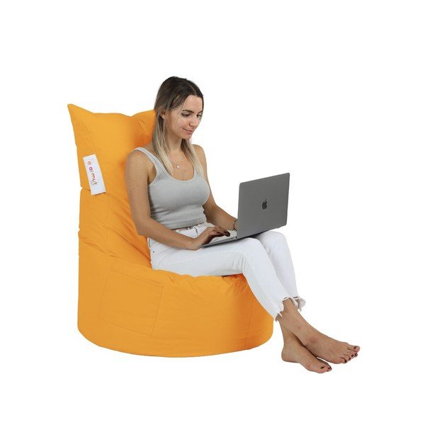 Sodo sėdmaišis oranžinės spalvos Balina – Floriane Garden-image-1