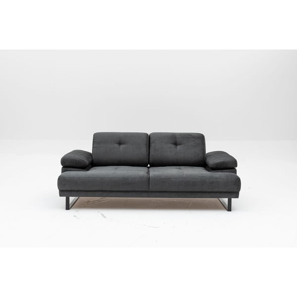 Sofa tamsiai pilkos spalvos 199 cm Mustang – Balcab Home