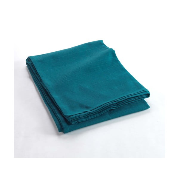 Lovatiesė mėlynos spalvos 220x240 cm Lucile – douceur d'intérieur-image-2