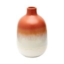 Oranžinės ir baltos spalvos vaza Sass & Belle Bohemian Home Mojave