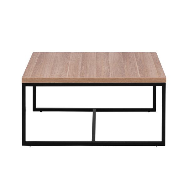 Kavos staliukas su juoda konstrukcija Windsor & Co Sofas Plateia, 80 x 70 cm-image-1
