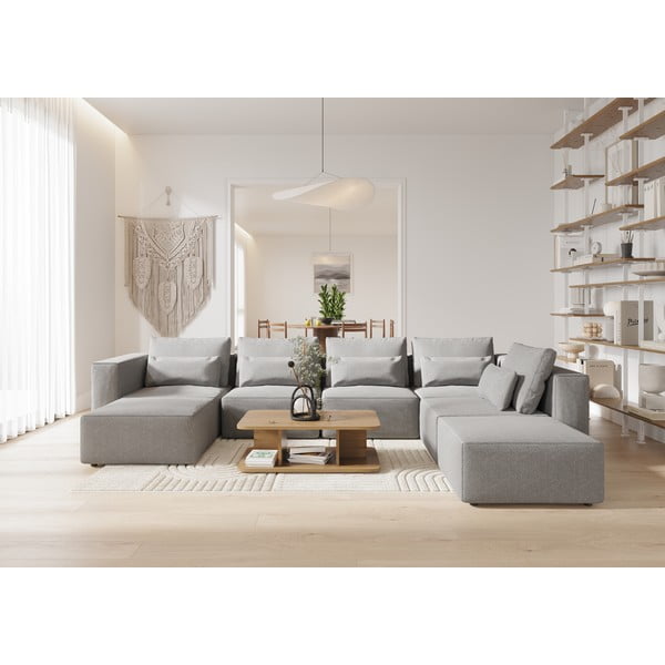 Modulinė sofa pilkos spalvos (kintama) Riposo Ottimo – Sit Sit-image-3