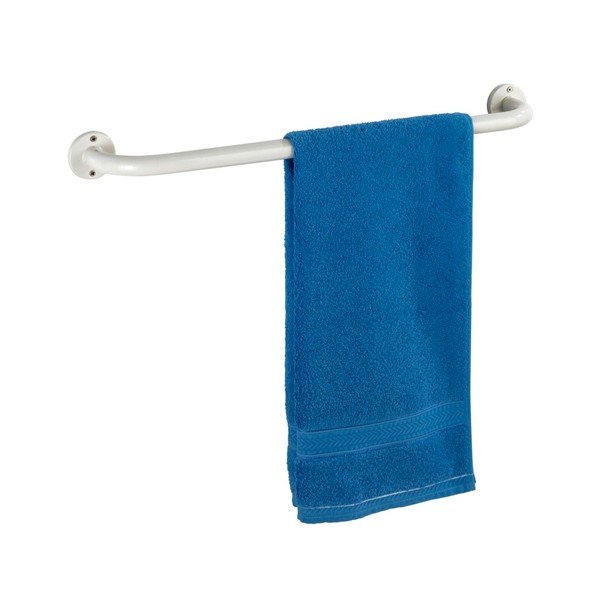 Baltas sieninis rankšluosčių laikiklis Wenko Basic, 60 cm-image-3