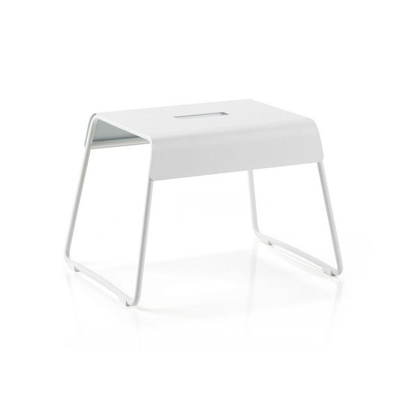 Balta plieninė taburetė Zone A-Stuff