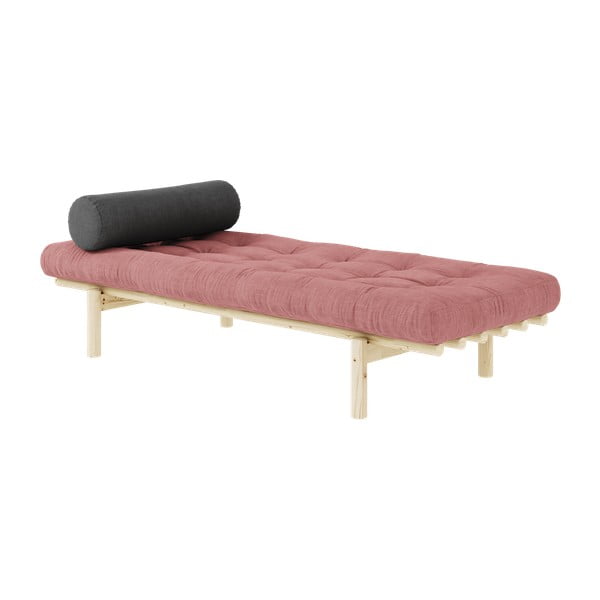 Rožinė lova Next - Karup Design