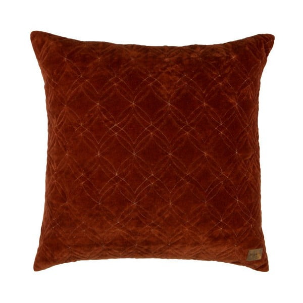 Tamsiai raudona medvilninė pagalvė BePureHome Cherish, 50 x 50 cm
