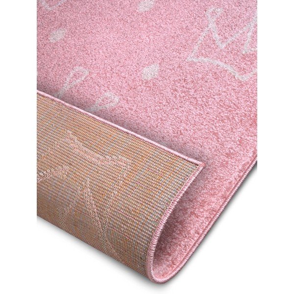 Vaikiškas kilimas rožinės spalvos 120x170 cm Crowns – Hanse Home-image-4
