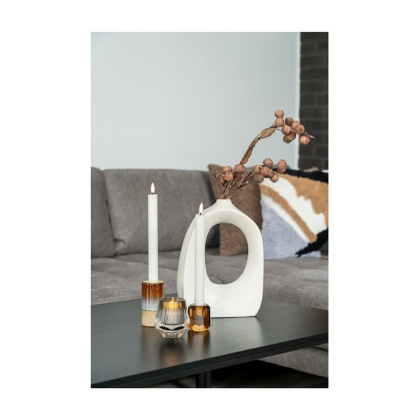 Vaza baltos spalvos iš keramikos – House Nordic-image-1