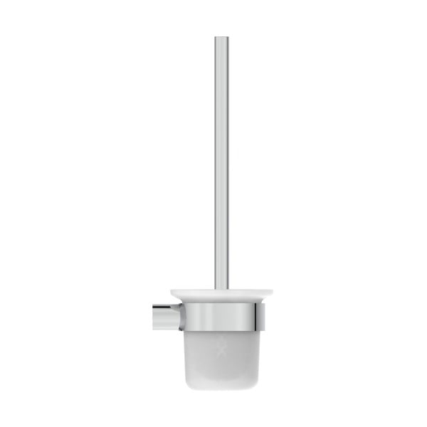 Sieninis iš metalo tualeto šepetys blizgios sidabrinės spalvos Conca – Ideal Standard