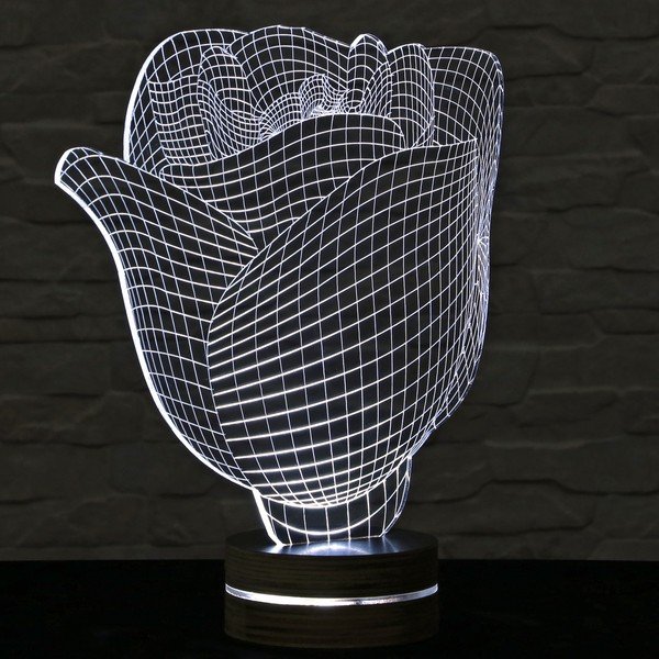 3D stalinis šviestuvas "Rose-image-2
