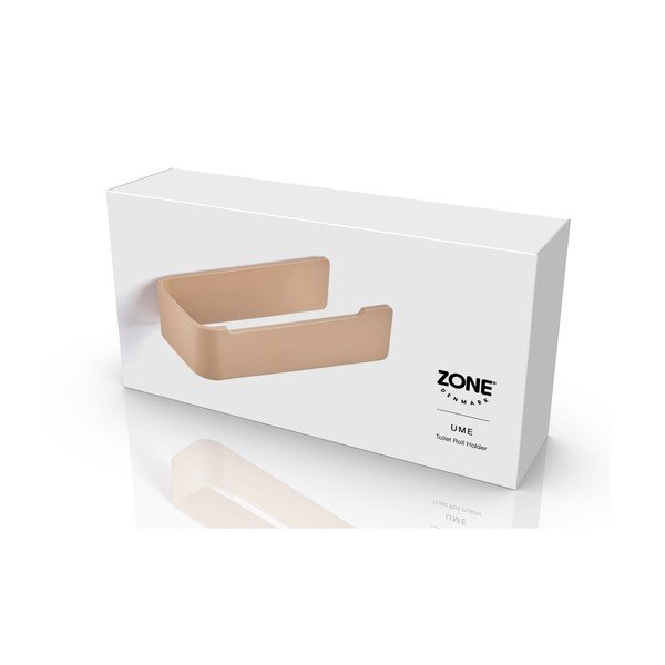 Sieninis smėlio spalvos iš metalo laikiklis tualetiniam popieriui Ume – Zone-image-3