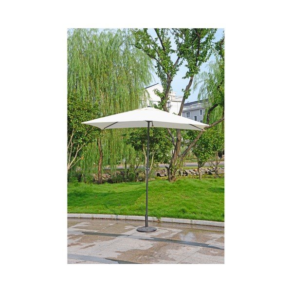 Skėtis nuo saulės baltos spalvos 145x250 cm – Garden Pleasure-image-1