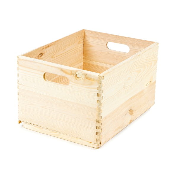 Pušies medienos dėžė Compactor Custom, 40 x 30 x 23 cm