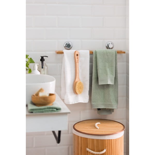 Bambukinis apvalus skalbinių krepšys Compactor Round-image-2