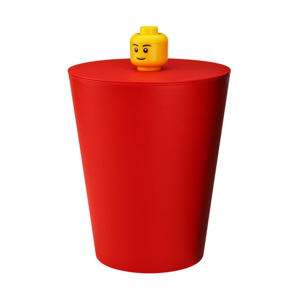 Lego krepšelis, raudonas