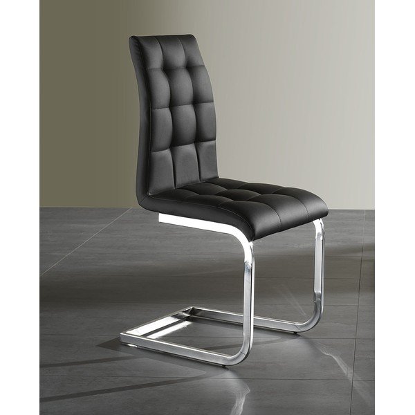 Valgomojo kėdės juodos spalvos 2 vnt. Cozy – Tomasucci-image-4