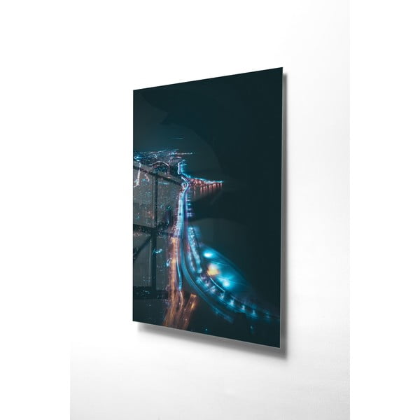 Paveikslas ant stiklo 50x70 cm Night Way - Wallity-image-3