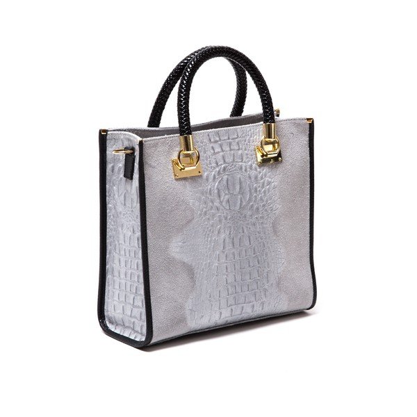 Odinė rankinė Isabella Rhea 8010 Grigio-image-2