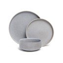 18 dalių pilkų molinių indų rinkinys Bonami selection Malia