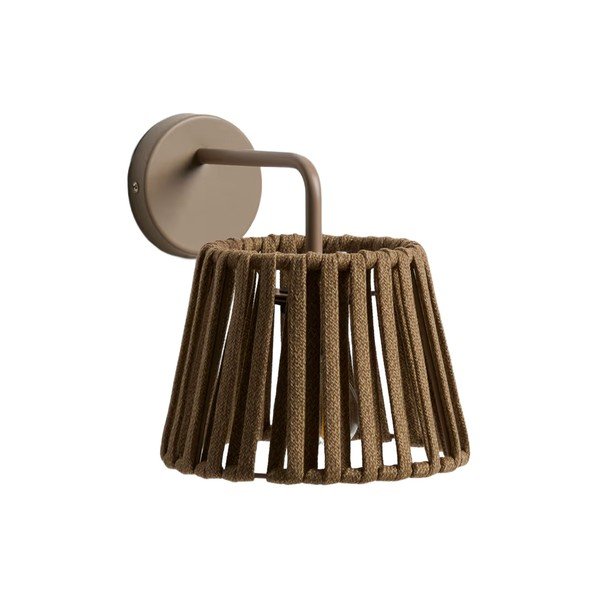 Sieninis lauko šviestuvas LED saulės baterijos (aukštis 23 cm) Aldet – Kave Home