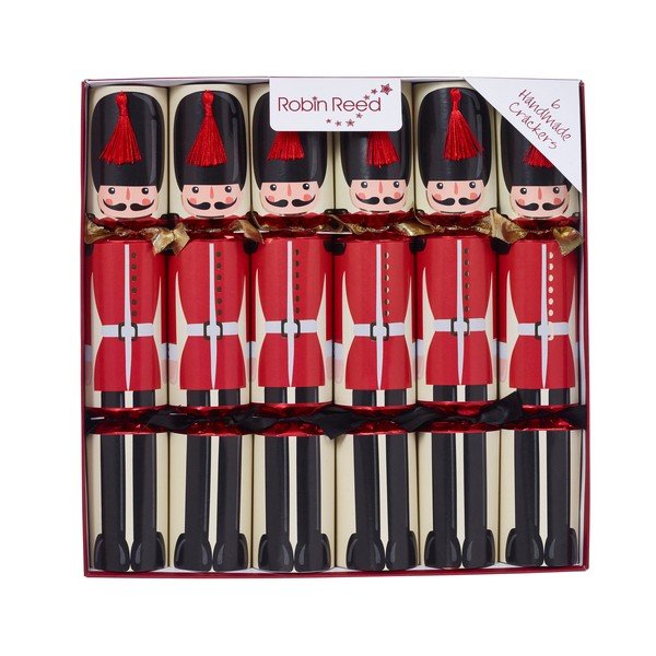Kalėdiniai krekeriai 6 vnt. London Guards – Robin Reed