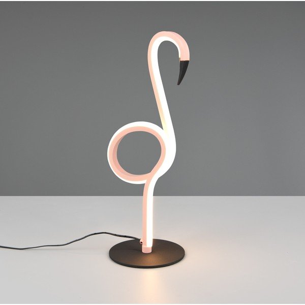 Stalinis šviestuvas rožinės spalvos LED (aukštis 35 cm) Ingo – Reality-image-1