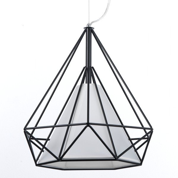 Juodas pakabinamas šviestuvas Tomasucci Diamond-image-2