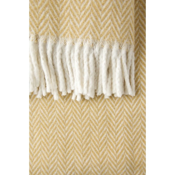 Pilkai rudas medvilninis pledas Euromant Skyline, 140 x 180 cm-image-2