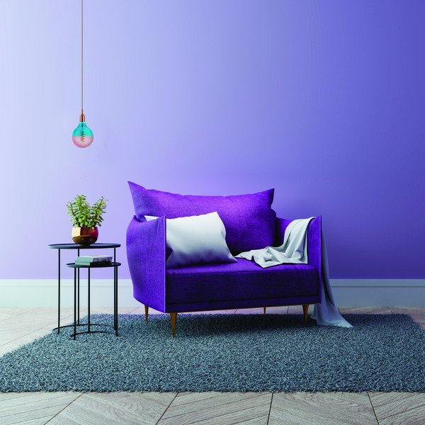 Mėlynai rausvos spalvos lemputė Homemania Coriandoli-image-1