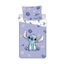Viengulė vaikiška patalynė iš medvilnės 140x200 cm Lilo and Stitch – Jerry Fabrics