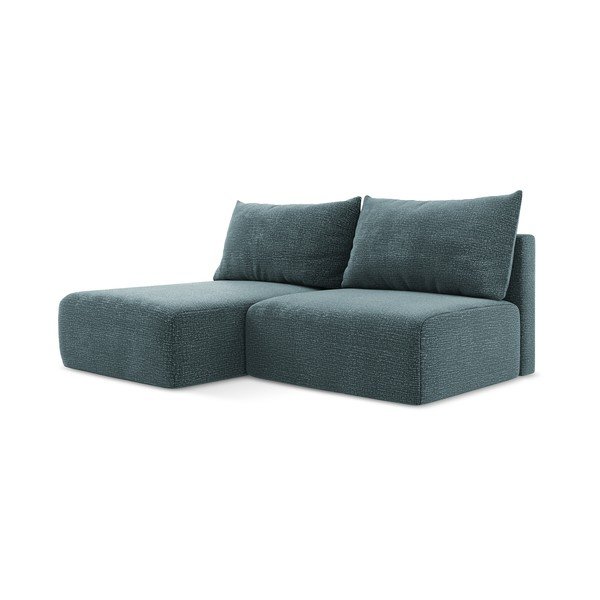 Turkio spalvos sulankstoma/su sandėliavimo vieta kampinė sofa (su kairiuoju kampu) Kalena – Makamii-image-4