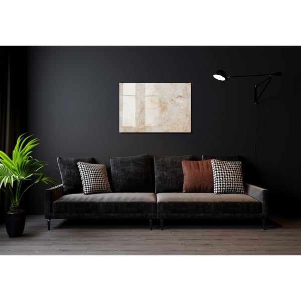 Paveikslas ant stiklo 100x70 cm Marble - Wallity-image-2