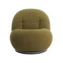 Iš boucle krėslas žalios spalvos Gumaca – Light & Living