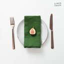 Iš lino servetėlės 2 vnt. 40x40 cm True Green – Linen Tales