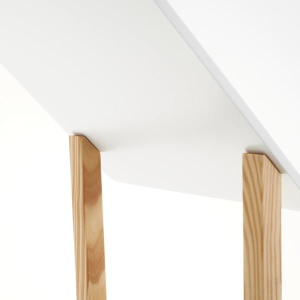 Vaikiška knygų spinta baltos spalvos 79x131 cm – Casa Selección-image-2