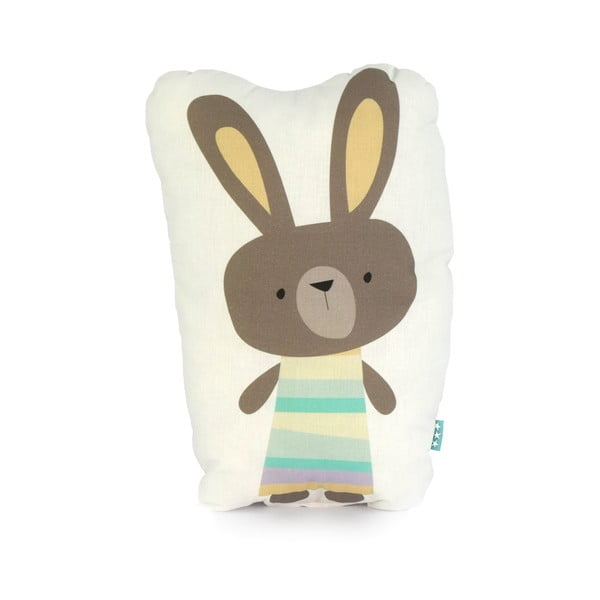Medvilninė pagalvėlė "Moshi Moshi Rabbit Family", 40 x 30 cm