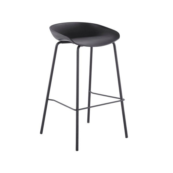 Juodos spalvos baro kėdės, 2 vnt., 79 cm Daisy - Støraa