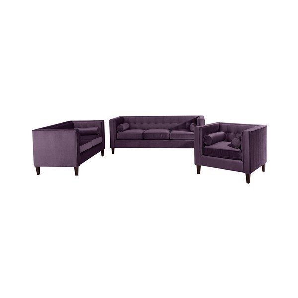 Violetinis krėslas Max Winzer Jeronimo-image-2