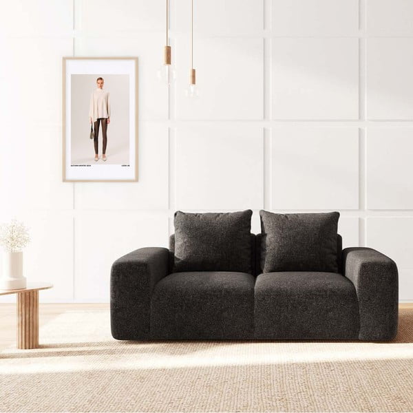 Antracito spalvos sofa 212 cm Monce – Rodier-image-1